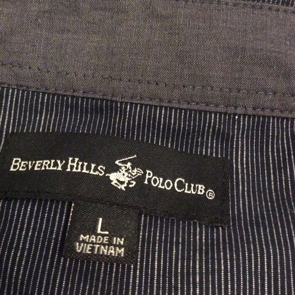 Beverly Hills polo club women’s button down top mm - Picture 2 of 3